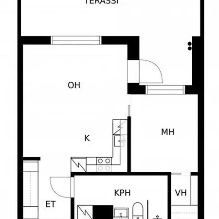 Modern 1 Bedroom With A Patio Apartament