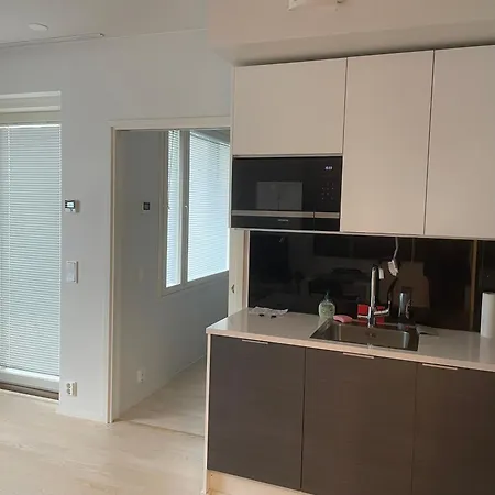 Modern 1 Bedroom With A Patio Appartement Turku