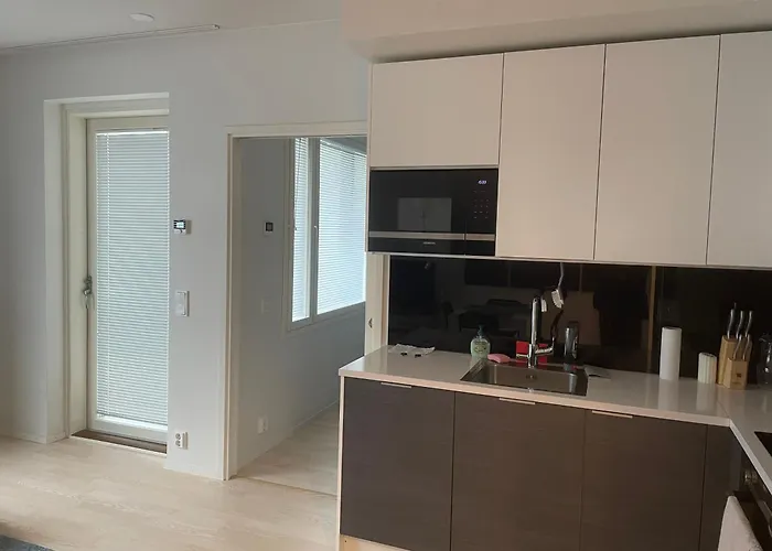 Modern 1 Bedroom With A Patio 아파트 투르쿠